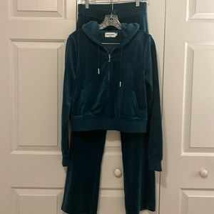 Juicy Couture Velour Track Suit S